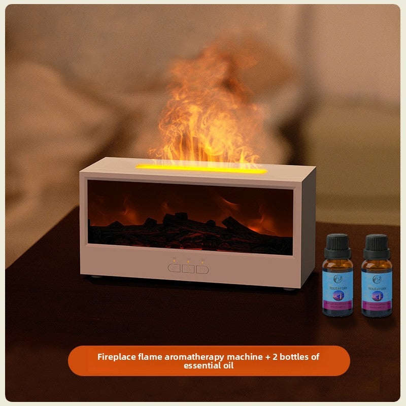 Humidificador de Aromaterapia con Efecto Llama