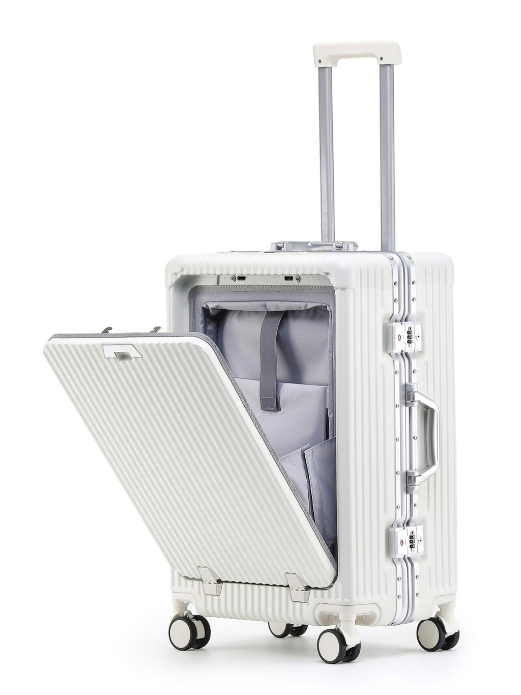 Multi-Functional Aluminum Frame Luggage
