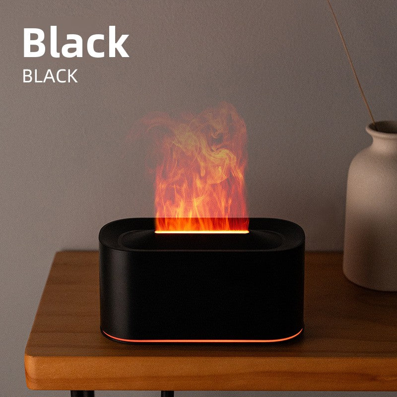 Humidificador de Aromaterapia con Efecto Llama