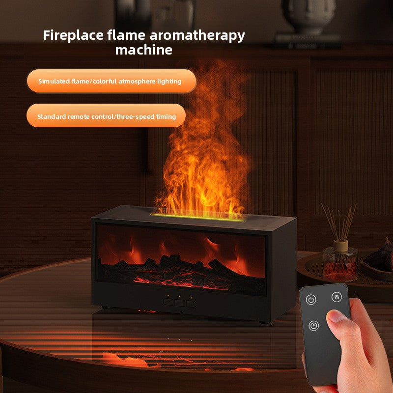 Humidificador de Aromaterapia con Efecto Llama