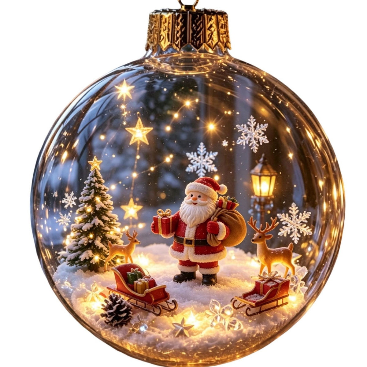 Adorno Navideño de Muñeco de Nieve Personalizado