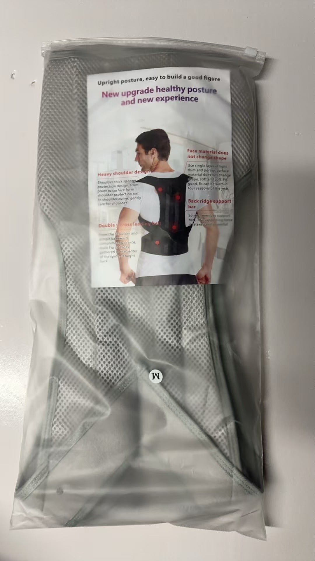 Corrector de Postura Ajustable para Adultos