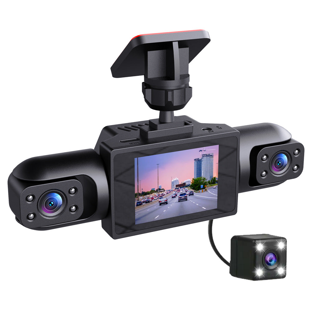 Cámara para Carro de 4 Lentes con Vista 360°