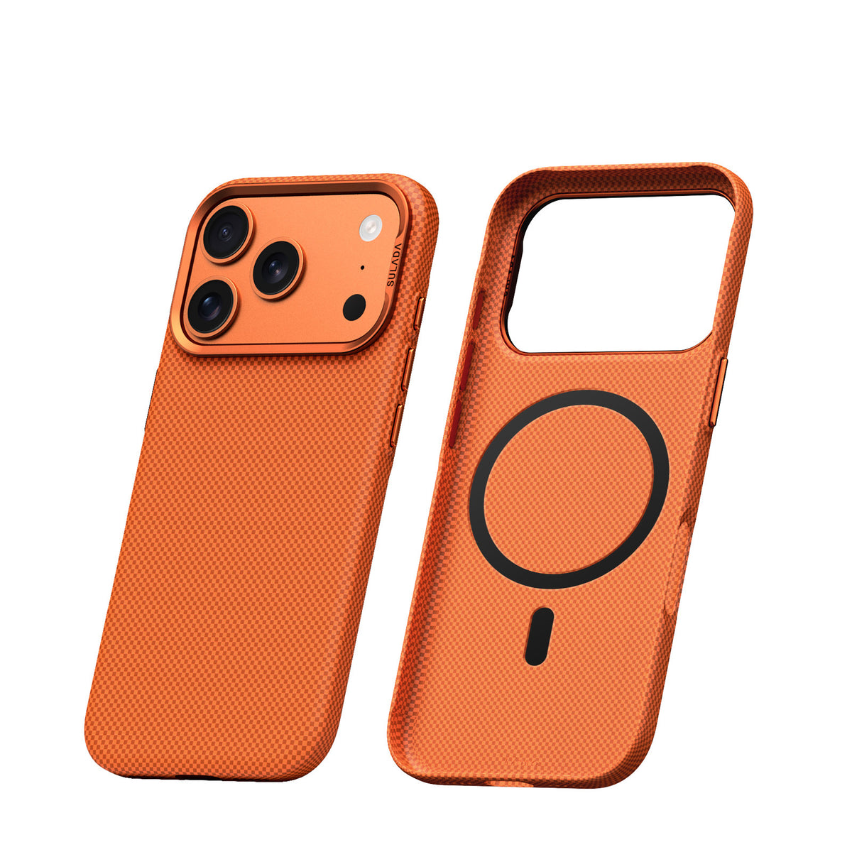 Funda Magnética Tejida para Celular con Soporte Giratorio