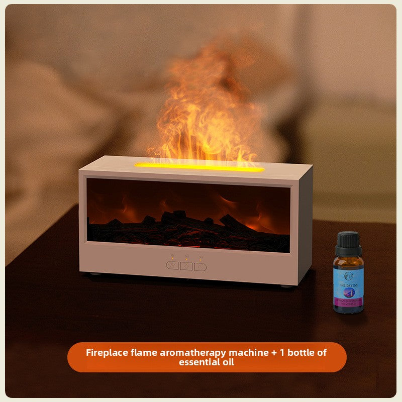 Humidificador de Aromaterapia con Efecto Llama