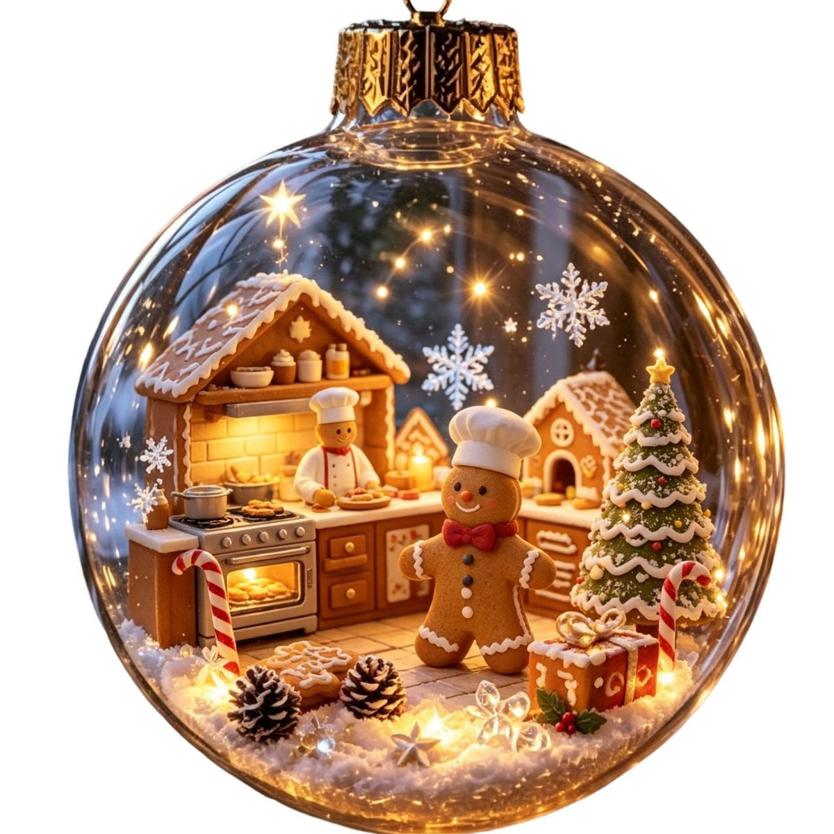 Adorno Navideño de Muñeco de Nieve Personalizado