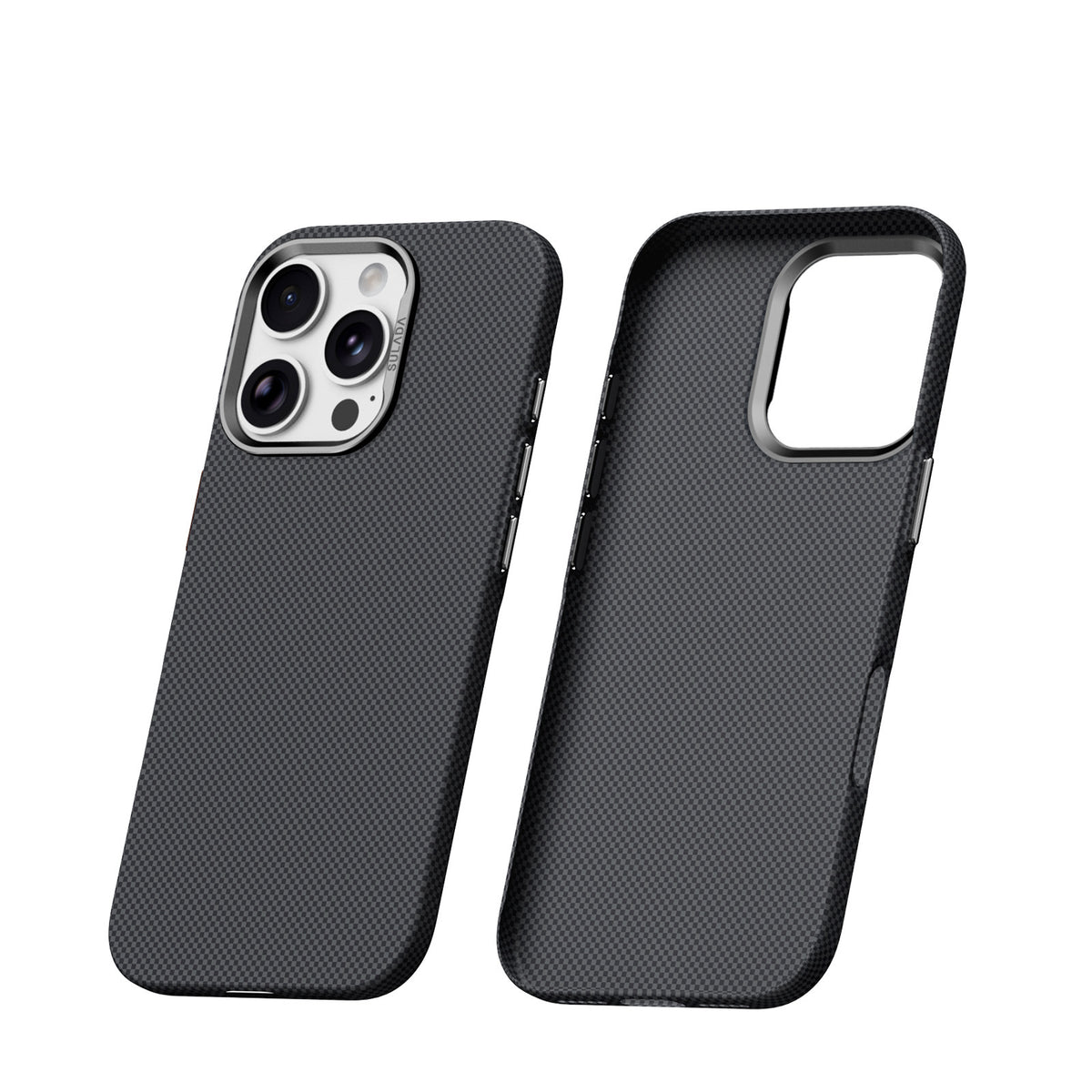 Funda Magnética Tejida para Celular con Soporte Giratorio