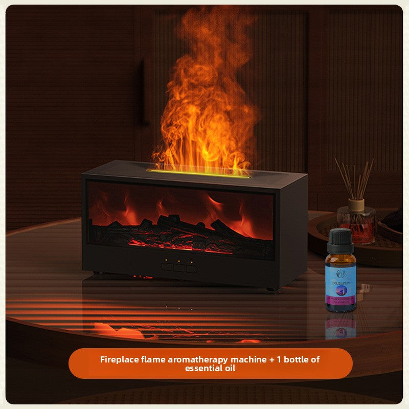 Humidificador de Aromaterapia con Efecto Llama
