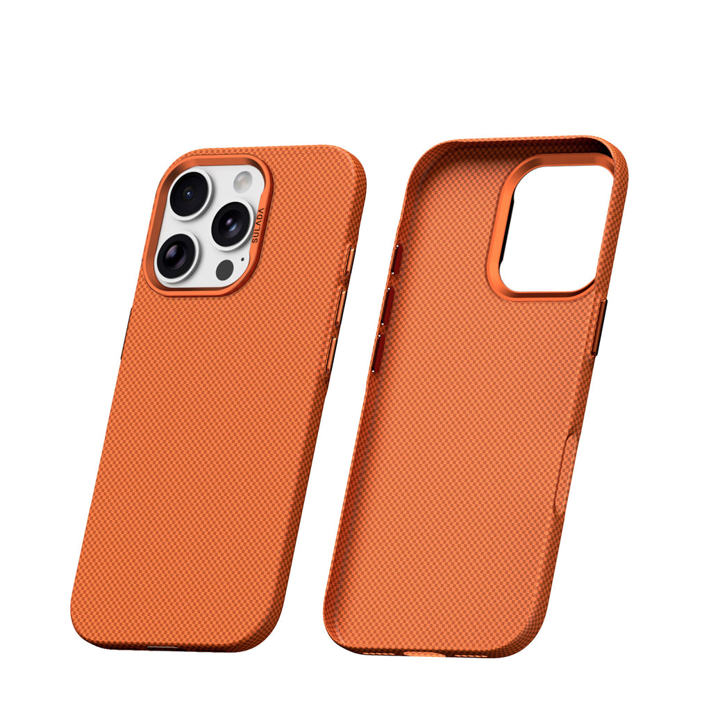 Funda Magnética Tejida para Celular con Soporte Giratorio