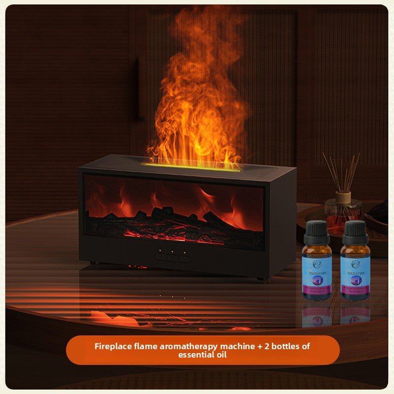 Humidificador de Aromaterapia con Efecto Llama