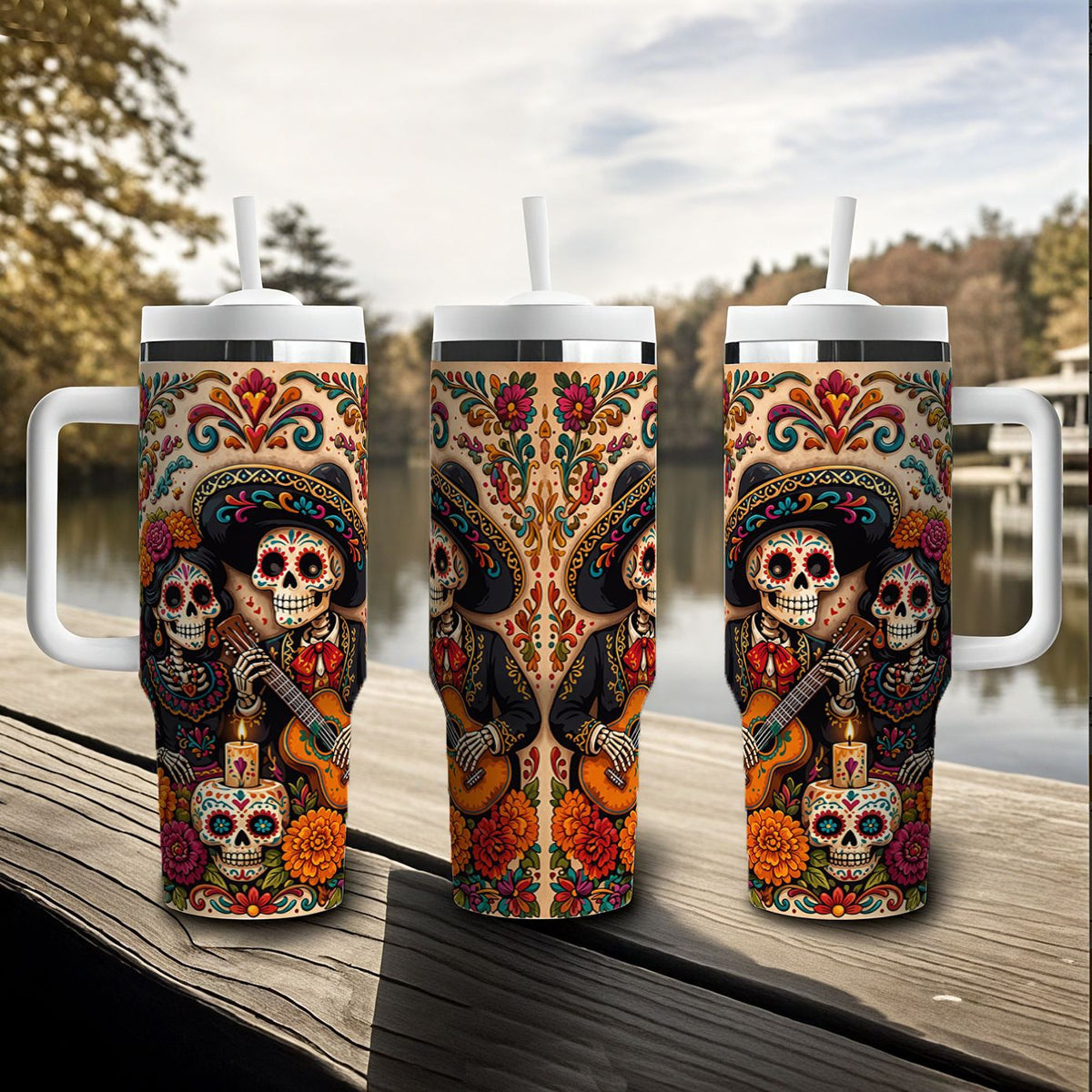 Termo de Viaje Estampado 40 oz